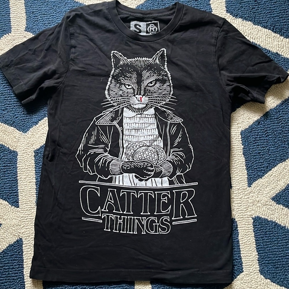 Stranger Things Cat Shirt